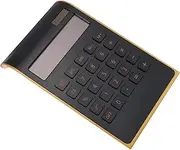 [PLAFOPE] Portable Solar Calculator Dual Power Household Desktop Calculator for Home Office School Lightweight Easy to Use Present