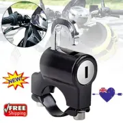Universal Motorcycle Anti-theft Helmet Lock Bike Handlebar Security AT