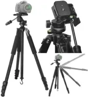 80" True Professional Heavy Duty Tripod With Case For Nikon D3 D3S D3X D7000