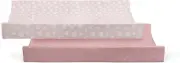 Bubba Blue Nordic Waterproof Change Mat Cover, 48 X 82 Cm Size, Dusty Berry/R...