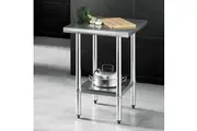 Cefito 610x610mm Stainless Steel Kitchen Bench 430