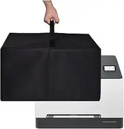 Anti-Static Waterproof Printer Dust Cover for HP Color Laserjet Pro 3201dw/M255dw/Brother HL-L3220CDW/HL-L3280CDW Wireless Printer (Black)