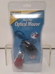 Vtg. Fellowes Micro Mini Optical Mouse #98902
