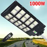 550000LM LED Solar Street Light Security Flood Lamp Motion Sensor Outdoor Lights