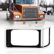 Chrome Headlight Lamp Bezel fit for Mack CH613 Truck 2 Pieces
