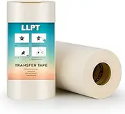 Transfer Tape Professinal Grade for Vinyl 6 Inch x 100 Ft Pick Vinyl Easily Residue Free for Craft Cutters Stickers Decals Glass Windows Doors Signs DIY Projects (PG6100TT)