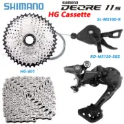 SHIMANO Deore M5100 11 Speed Drivetrain Groupset MTB Bicycle Rear Derailleur HG