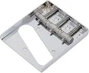 Quality Metal Electric Guitar Bridge Tailpiece Set for TL Electric Guitarists Silver