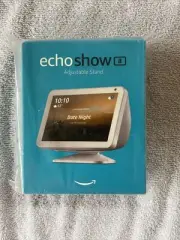 (STAND ONLY) Echo Show 8 Adjustable Stand - White (7832) Shelf 18