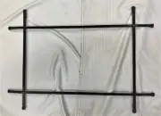 Empire Distressed Black Forged Iron Insert for Rushmore 35" Gas Insert DFF35CBL