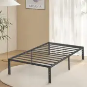 Bed Frame Size,14 Inch Metal Platform Bed Frame, Storage Space Under Bed, Twin