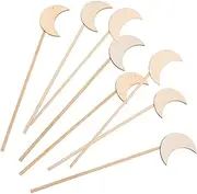 PHENOFICE Create Your Own Magical DIY Fairy Wands 6pcs Fairy Wand Sticks Painting Toy for Boys and Girls' Craft Club