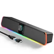 Computer PC Bluetooth Soundbar Speakers Wireless USB Powered Laptop Desktop