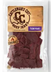 Cattleman's Cut 53332 Teriyaki Beef Jerky, 10 oz.