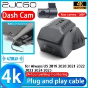 4K UHD Wifi DVR Dash Cam Camera for Aiways U5 2019 2020 2021 2022 2023 2024 2025