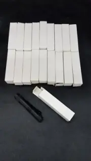 19 PCS LED Flashlight Clip Mini Light Penlight Pocket Portable Pen Torch Lamp US