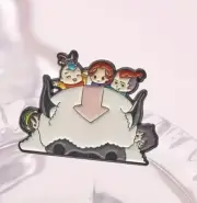 AVATAR - The Last Airbender - Appa Chibi and Gang enamel pin - Free AU Post