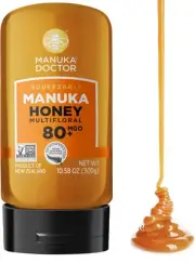 Manuka Health Honey UMF /MGO 80+ (300g), Authentic Superfood from New Zealand