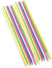 TOYANDONA Boys and Girls Giant Pick-up Sticks 30pc Set for Indoor/Outdoor Parties Picnics