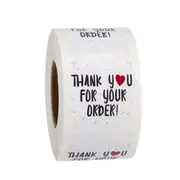 Sealing Label Stickers Thank you Adhesive Stickers Baking Paper Stickers Gifts Kids Handmade Stationery