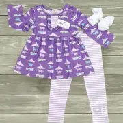 Pete + Lucy Carousel Cutie 2 Piece Pant Set NWT SZ 12-18 Months