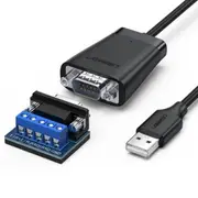 USB to RS422 RS485 Serial Port Converter Adapter Cable DB9 Male FTDI Chip Supports Windows 10 8 7 XP and Mac OS Data Cable