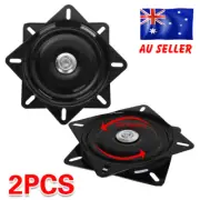2 x AQUATRACK MARINE BOAT TINNIE SEAT SWIVEL BASE MOUNTS H/Duty EDC Coated
