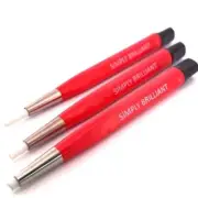 Fiberglass Scratch Brush Pen 3 Piece Set Jewelry Watch Coin Cleaning