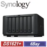 在飛比找myfone網路門市優惠-Synology 群暉 DS1621+ 6-Bay NAS 