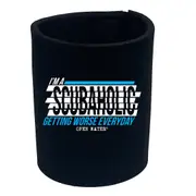 Ow Im A Scubaholic - Funny Novelty Stubby Holder