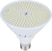 E27 10W 290LED Chip Garden Greenhouse Plants Growing Light High Brightness Gentle Lighting Supports Growth Stage All Stages Suitable for Indoor Gardens
