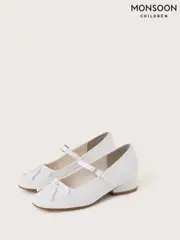 Monsoon Natural Satin Ballet Heels (AY9403) | $65 - $74