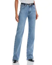 Frame The Arrow High Rise Bootcut Jeans in Leela