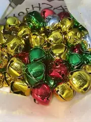 Sooez Christmas Metal Colorful Jingle Bells