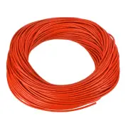 24AWG 24 Gauge Stranded Hook-Up Wire PVC Tinned Copper Wire 50m/164ft Orange