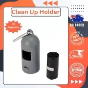 Pet Dispenser Waste Dog Poo Puppy Pick-Up Bags Poop Bag Holder Hook Pouch