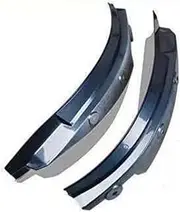 2025 Mudguard Special Rear Door Rear Wheel Fender Modification Compatible with Volvo Xc60 Mud Flaps Blue 2018-2024 Car Accessories(Denim blue723)