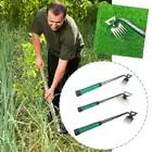 Manual Gardening Hoe Iron Weeding Rake Agricultural Raking Hoe Accessory O7F7