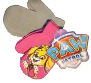 Paw Patrol Skye Mittens 2 pair Pink and Grey (T72)