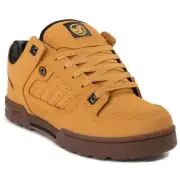 DVS Men's Militia Low Top Sneaker Shoes Chamois/Black (263)