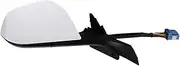 Auto Side Rear View Mirror Assembly Compatible For Tesla Model 3 2020-2023 1495587-00-C Car Electric Adjustment Electric Folding Heating(Only Right 2021-01)