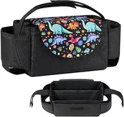 Stroller Organizer | Portable Stroller Caddy | Stroller Bag Organizer Detachable, Stroller Organizer Bag for Stroller Storage, Stroller Accessories