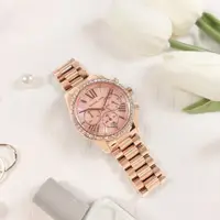 在飛比找PChome24h購物優惠-MICHAEL KORS / MK7242 / 三眼計時 珍