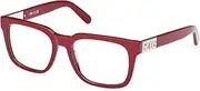 [GCDS] GD5037 069 Shiny Bordeaux 53/18/140 Unisex Glasses, 069 Shiny Bordeaux, 53/18/140