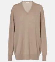 [The Row] The Row Jairo cashmere sweater AU 12 beige