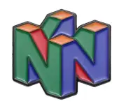 Nintendo 64 Symbol Retro Game Custom Badge Enamel Pin Brooch
