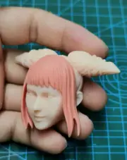 1/6 Girl Unpainted Head Sculpture Fit 12" Woman Action Figure Body Toys in stock