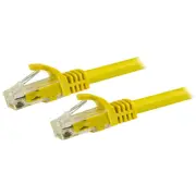 Star Tech 1.5m UTP Snagless Cat6 UTP Ethernet LAN Cable Patch Cord RJ45 Yellow