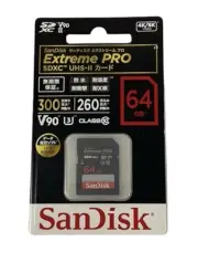 SanDisk SDSDXDK-064G-JNJIP Extreme Pro SDXC UHS-II Card 64GB