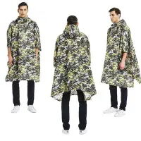 在飛比找Yahoo!奇摩拍賣優惠-分體雨衣 兩件式雨衣 雨披 雨傘 雨具 外貿時尚斗篷雨衣迷彩